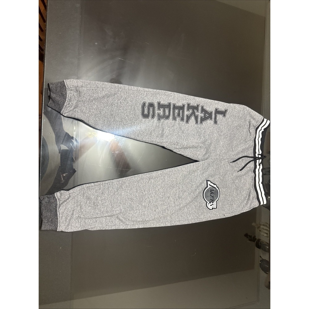 Los Angeles Lakers gray large joggers NBA ultra game 10035